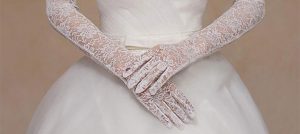 guanti da sposa